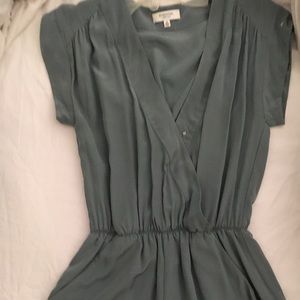 Babaton 100% silk romper